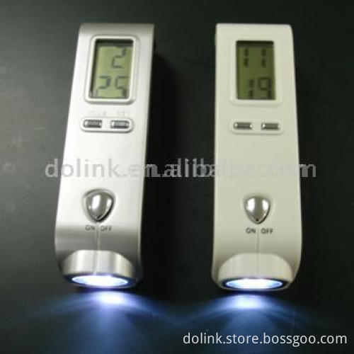 Travel Clock Flashlight
